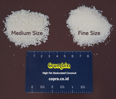 high fat desiccated coconut fine and medium grade